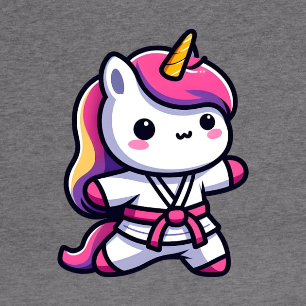 Judo Unicorn Olympics🥋🦄 - Ippon Cuteness! by Pink & Pretty